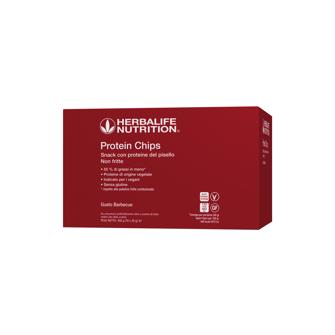 Protein Chips Gusto Barbecue 10x30g Herbalife Nutrition IT